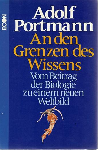 Portmann, An den Genzen des Wissens.