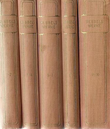 Hebbel, Hebbels Werke.