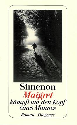 Simenon, Maigret kämpft um den Kopf eines Mannes.