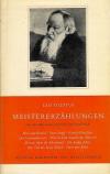 Tolstoi, Meistererzählungen