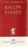 Schücking, Bacon Essays